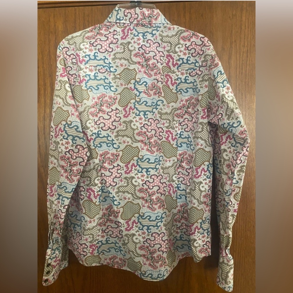 Ariat Vibrant Patterned Button Down Shirt - image 2